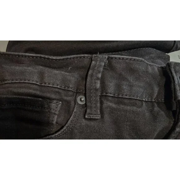 Blanqi Womens‎ 8 Denim Maternity Support Black Skinny Jeans - Picture 15 of 16